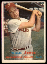 1957 Topps #174 Willie Jones EX++ ID: 71114 1957 Topps #174 Willie Jones EX++ ID: 71114
