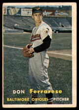 1957 Topps #146 Don Ferrarese EX++ ID: 60649