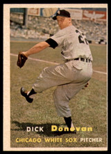 1957 Topps #181 Dick Donovan EX++ Excellent++ 