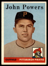 1958 Topps #432 John Powers EX++ RC Rookie ID: 64762