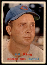 1957 Topps #186 Jim King EX ID: 61002 1957 Topps #186 Jim King EX ID: 61002
