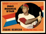 1960 Topps #130 Frank Herrera RS NM+ ID: 86767 1960 Topps #130 Frank Herrera RS NM+ ID: 86767