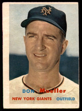 1957 Topps #148 Don Mueller EX ID: 60672 1957 Topps #148 Don Mueller EX ID: 60672