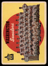 1959 Topps #397 Senators Checklist 430-495 G/VG 1959 Topps #397 Senators Checklist 430-495 G/VG