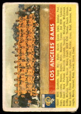 1956 Topps #114 Rams Team G