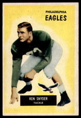 1955 Bowman #63 Ken Snyder EX/NM ID: 70677 1955 Bowman #63 Ken Snyder EX/NM ID: 70677