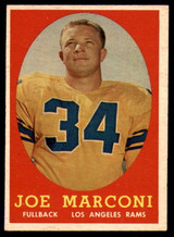 1958 Topps #63 Joe Marconi NM RC Rookie ID: 73755