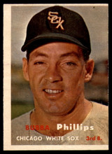 1957 Topps #395 Bubba Phillips EX