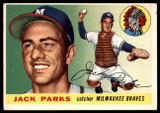 1955 Topps #23 Jack Parks UER VG/EX RC Rookie ID: 56379
