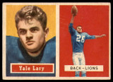 1957 Topps #68 Yale Lary VG  ID: 85825