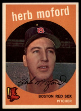 1959 Topps #91 Herb Moford EX/NM RC Rookie ID: 66115 1959 Topps #91 Herb Moford EX/NM RC Rookie ID: 66115
