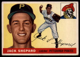 1955 Topps #73 Jack Shepard VG/EX RC Rookie 1955 Topps #73 Jack Shepard VG/EX RC Rookie