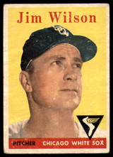 1958 Topps #163 Jim Wilson EX