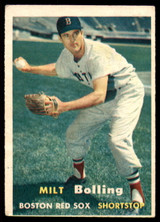 1957 Topps #131 Milt Bolling EX ID: 60505