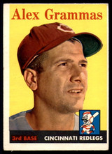 1958 Topps #254 Alex Grammas UER EX ID: 63854