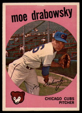 1959 Topps #407 Moe Drabowsky NM ID: 68994 1959 Topps #407 Moe Drabowsky NM ID: 68994