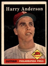 1958 Topps #171 Harry Anderson UER EX ID: 63371