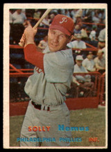 1957 Topps #231 Solly Hemus EX 1957 Topps #231 Solly Hemus EX