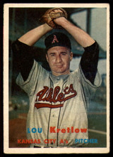 1957 Topps #139 Lou Kretlow EX ID: 60575 1957 Topps #139 Lou Kretlow EX ID: 60575