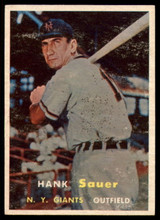 1957 Topps #197 Hank Sauer EX ID: 61101
