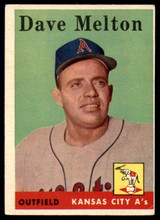 1958 Topps #391 Dave Melton EX RC Rookie ID: 64441 1958 Topps #391 Dave Melton EX RC Rookie ID: 64441