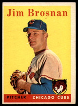 1958 Topps #342 Jim Brosnan EX ID: 64193