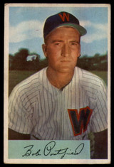 1954 Bowman #24 Bob Porterfield VG/EX 1954 Bowman #24 Bob Porterfield VG/EX