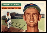 1956 Topps #298 Johnny Schmitz VG