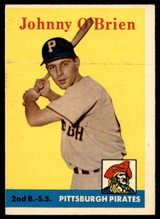 1958 Topps #426 Johnny O'Brien EX 1958 Topps #426 Johnny O'Brien EX