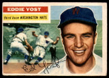 1956 Topps #128 Eddie Yost VG ID: 58838