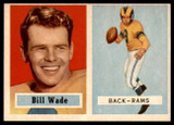 1957 Topps #34 Bill Wade NM  ID: 91610