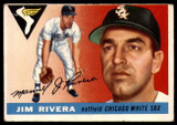 1955 Topps #58 Jim Rivera UER VG/EX ID: 56548