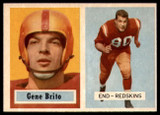 1957 Topps #48 Gene Brito NM  ID: 91622