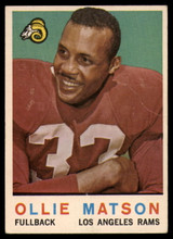 1959 Topps #50 Ollie Matson VG  ID: 81645