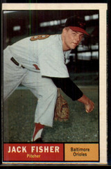 1961 Topps #463b Jack Fisher COR EX ID: 51694