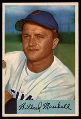 1954 Bowman #70 Willard Marshall VG/EX ID: 52209