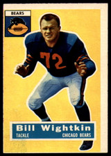 1956 Topps #107 Bill Wightkin EX ID: 72185