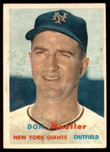 1957 Topps #148 Don Mueller EX ID: 60669 1957 Topps #148 Don Mueller EX ID: 60669