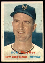 1957 Topps #148 Don Mueller EX ID: 60669