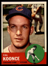 1963 Topps # 31 Cal Koonce NM RC Rookie