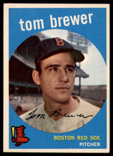 1959 Topps #55 Tom Brewer EX++ ID: 65801