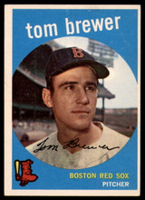 1959 Topps #55 Tom Brewer EX++ ID: 65802
