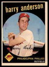 1959 Topps #85 Harry Anderson EX++ ID: 66066