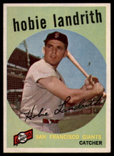 1959 Topps #422 Hobie Landrith EX/NM ID: 69156 1959 Topps #422 Hobie Landrith EX/NM ID: 69156