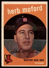 1959 Topps #91 Herb Moford EX++ RC Rookie ID: 66116