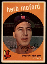 1959 Topps #91 Herb Moford EX++ RC Rookie ID: 66119