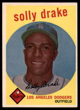 1959 Topps #406 Solly Drake EX/NM ID: 68973