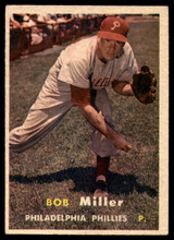 1957 Topps #46 Bob Miller VG  ID: 84891