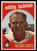 1959 Topps #411 Whitey Lockman UER EX/NM ID: 69044