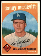 1959 Topps #364 Danny McDevitt EX/NM ID: 68534 1959 Topps #364 Danny McDevitt EX/NM ID: 68534